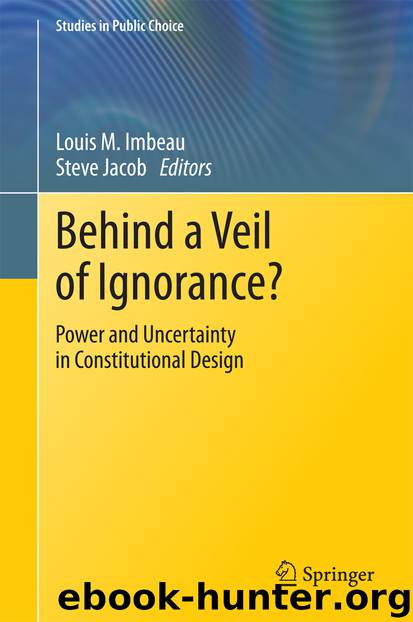 Behind a Veil of Ignorance? by Louis M. Imbeau & Steve Jacob