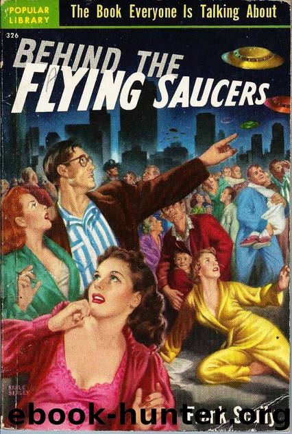 Behind the Flying Saucers by Scully Frank