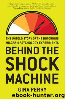 Behind the Shock Machine by Gina Perry