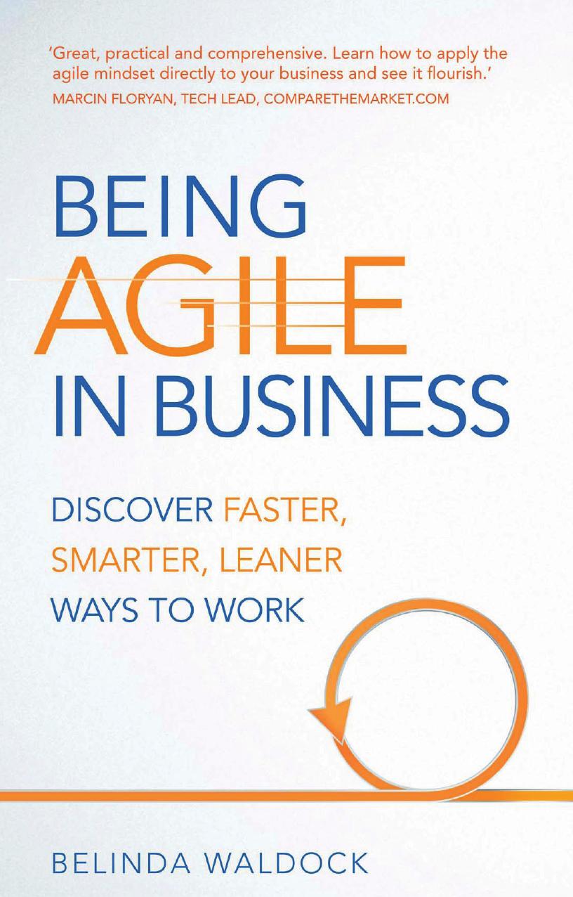 Being Agile in Business: Discover faster, smarter, leaner ways to work by Belinda Waldock