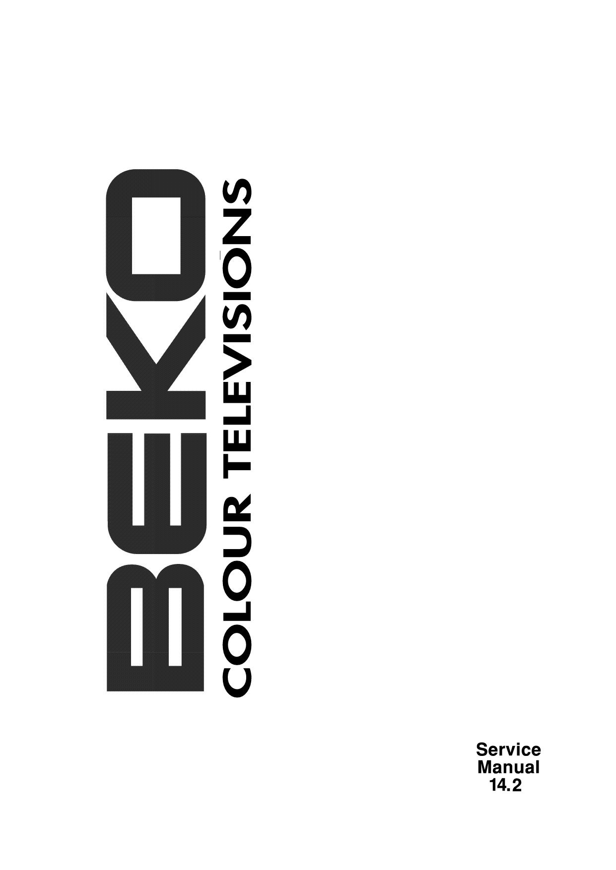 Beko 14.2 Service Manual by Radboud Verberne