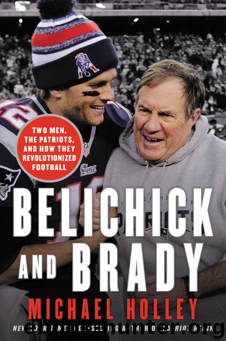 Belichick and Brady by Michael Holley