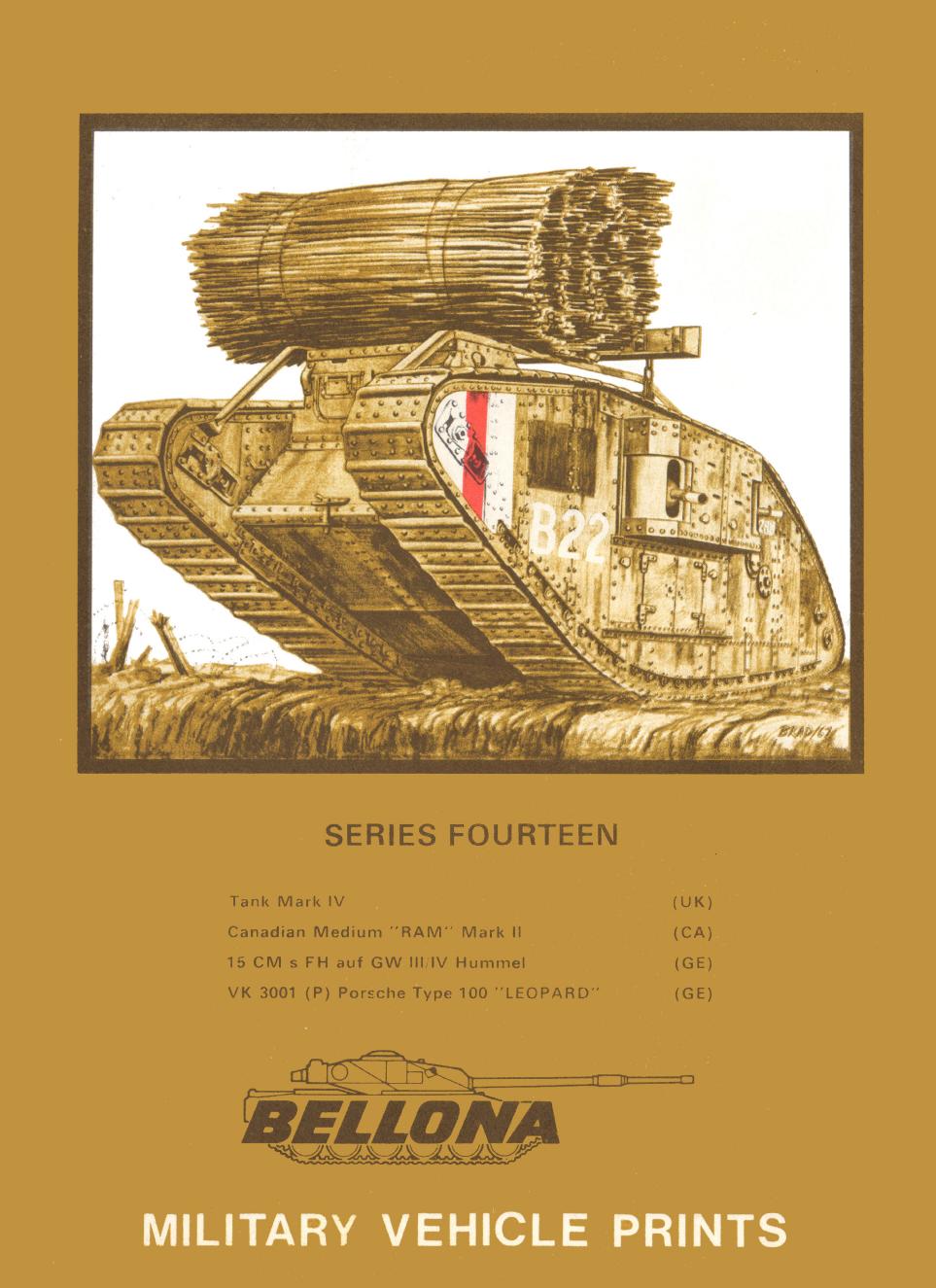 Bellona Military Vehicle Prints â14 by Coll