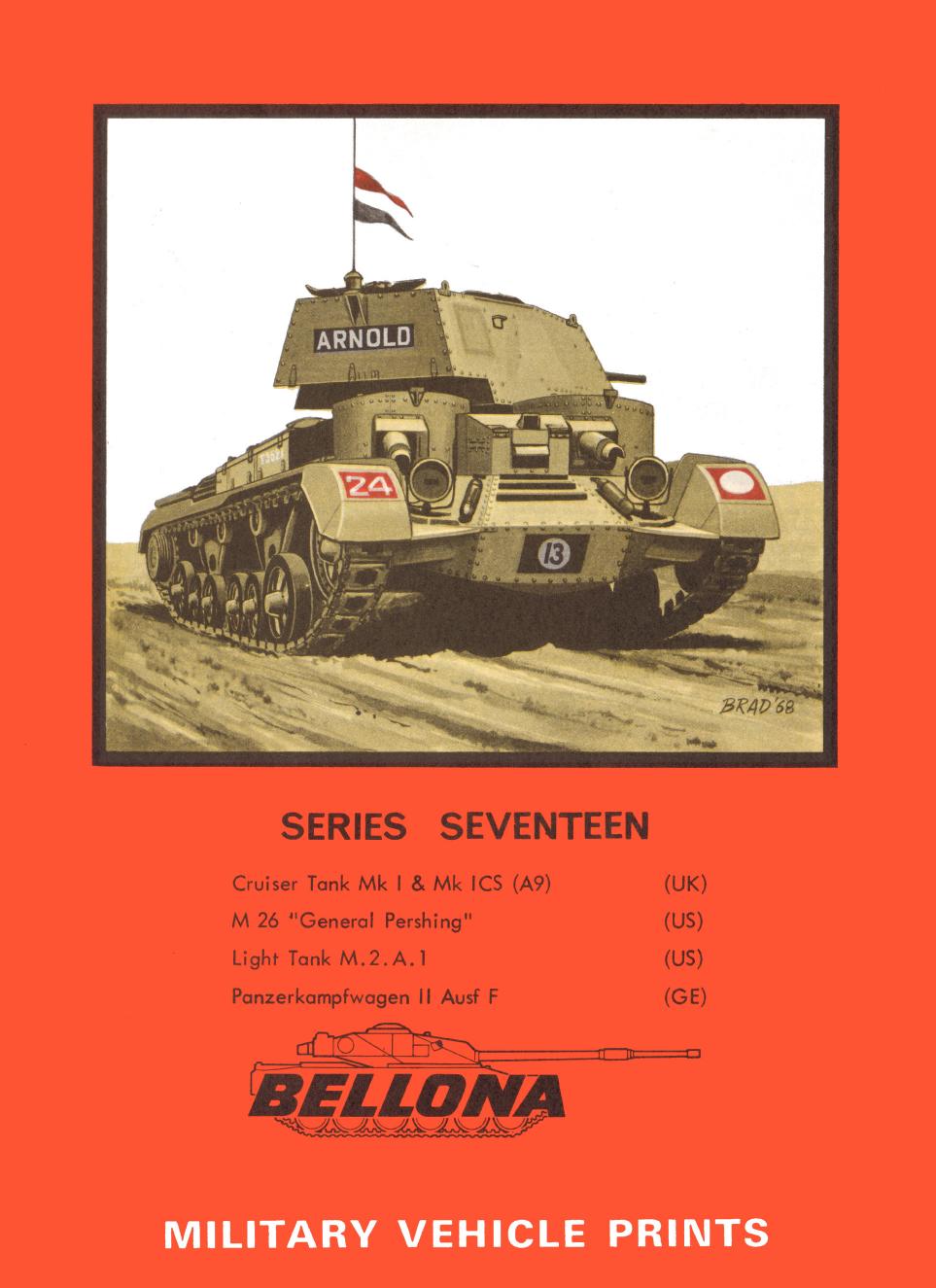 Bellona Military Vehicle Prints â17 by Coll