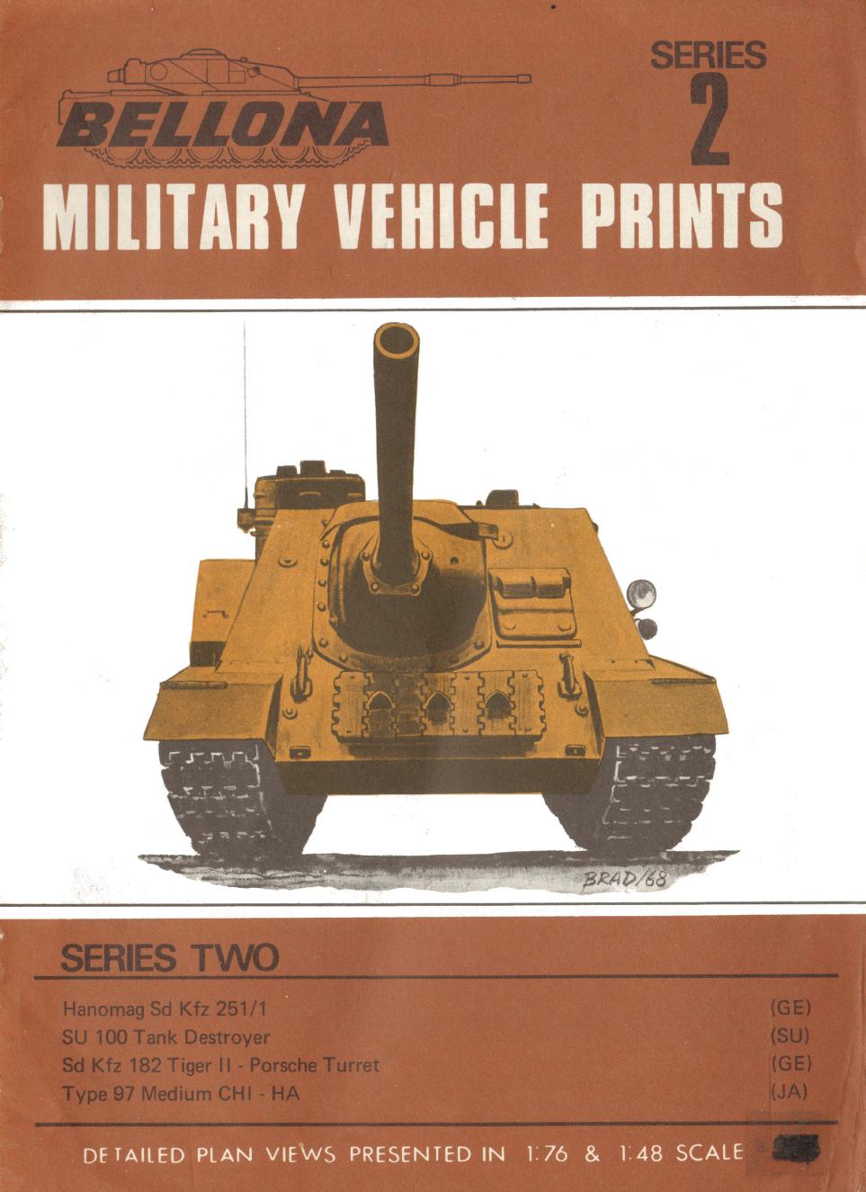 Bellona Military Vehicle Prints â2 by Coll