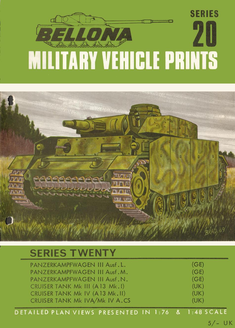 Bellona Military Vehicle Prints â20 by Coll