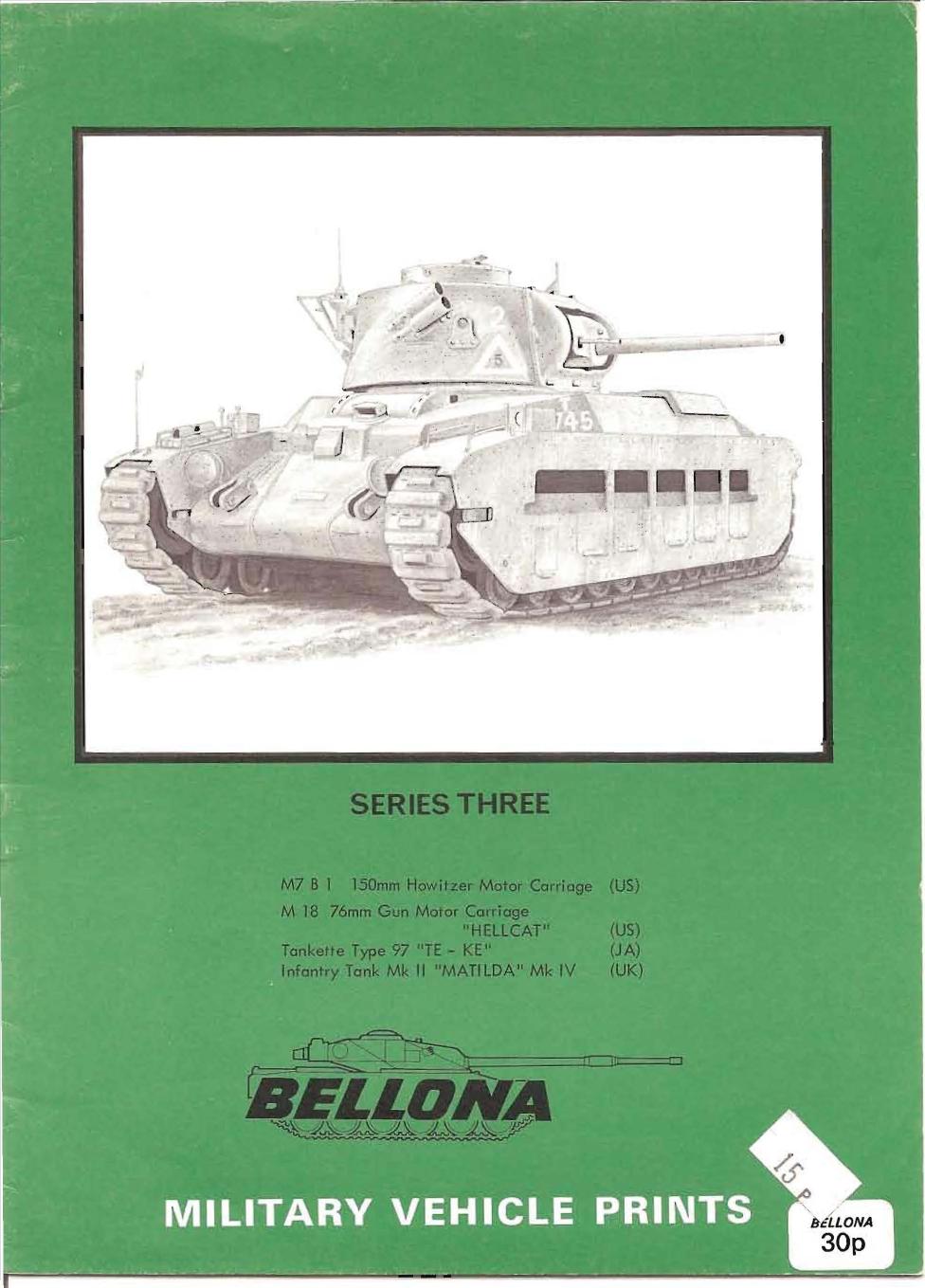 Bellona Military Vehicle Prints 03 by Unknown