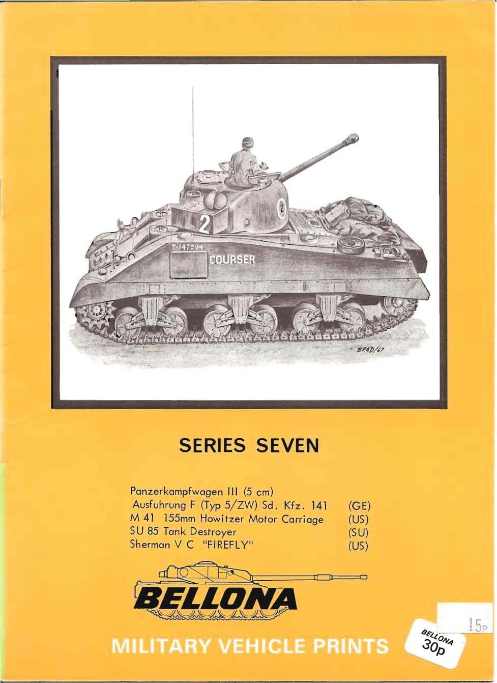 Bellona Military Vehicle Prints 07 by Unknown
