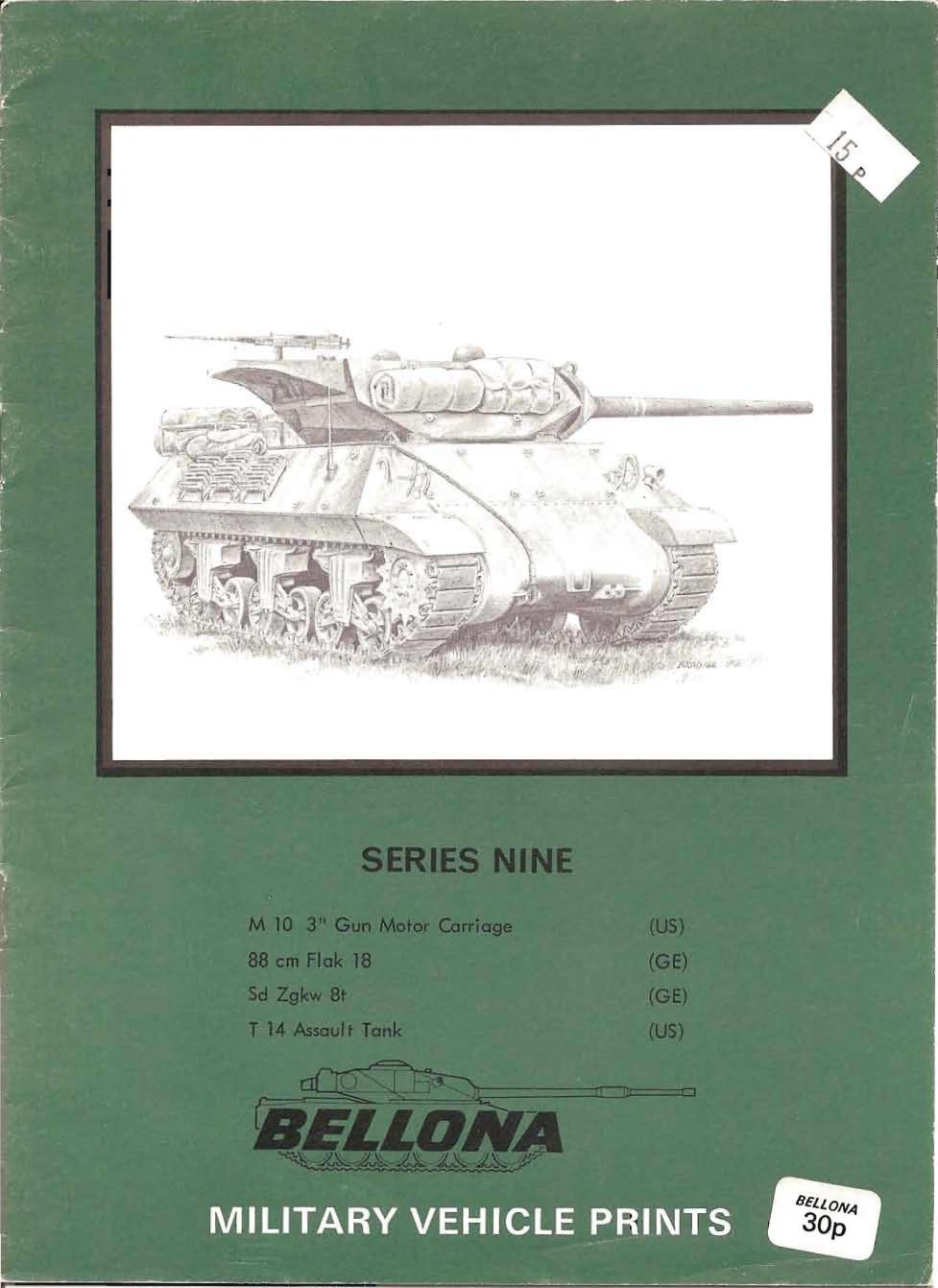 Bellona Military Vehicle Prints 09 by Unknown