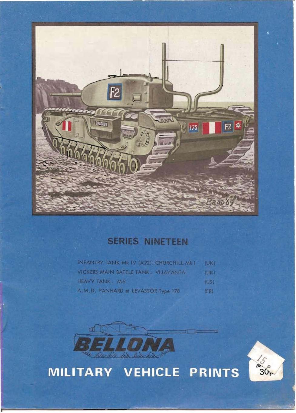 Bellona Military Vehicle Prints 19 by Unknown