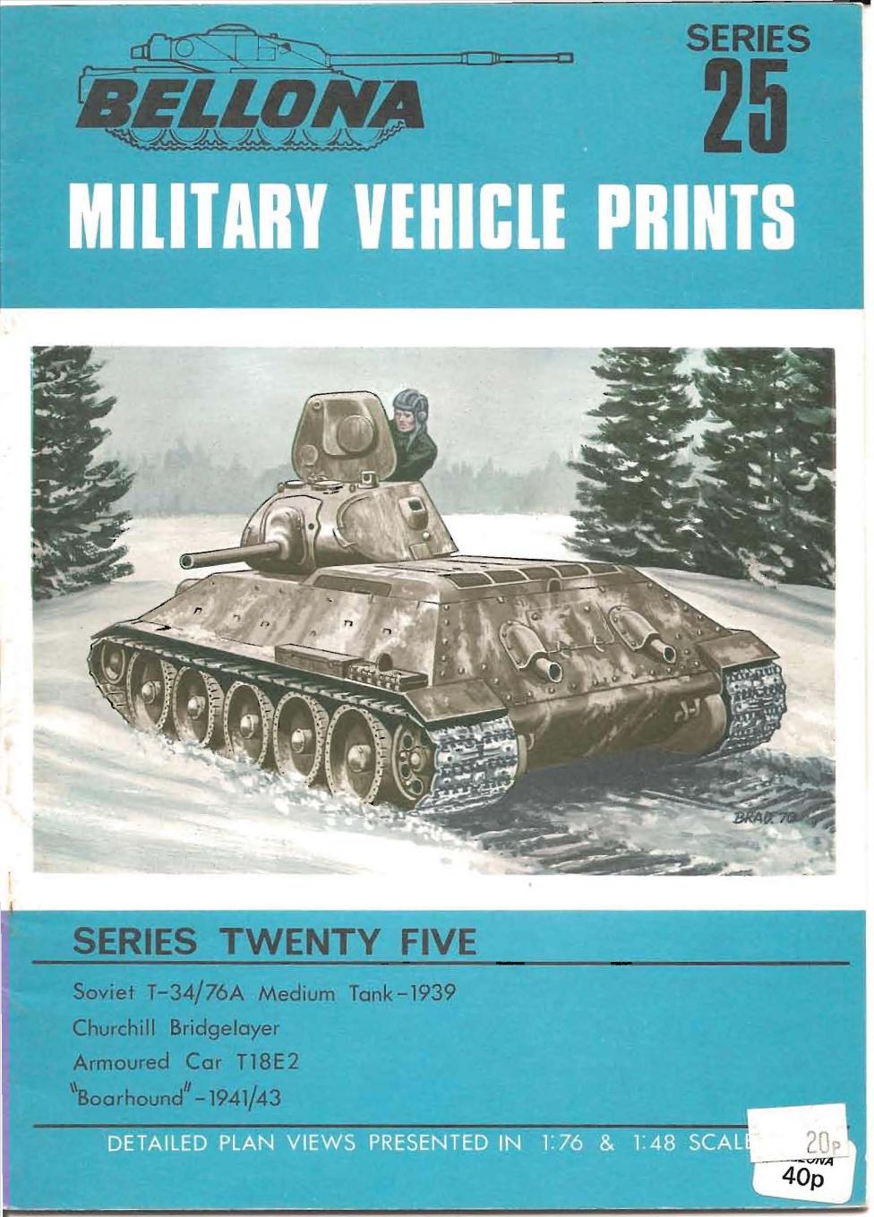 Bellona Military Vehicle Prints 25 by Unknown