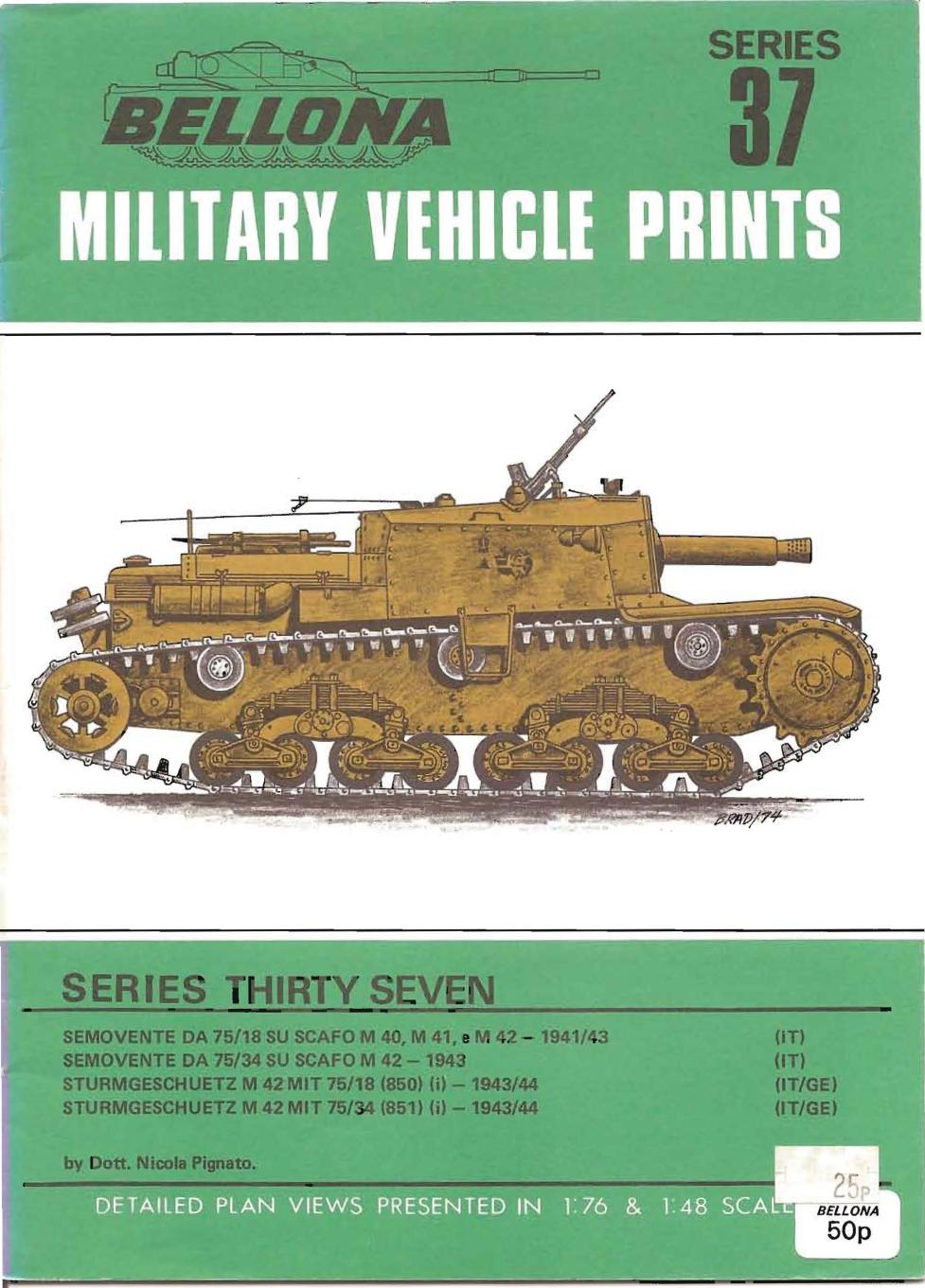 Bellona Military Vehicle Prints 37 by Unknown
