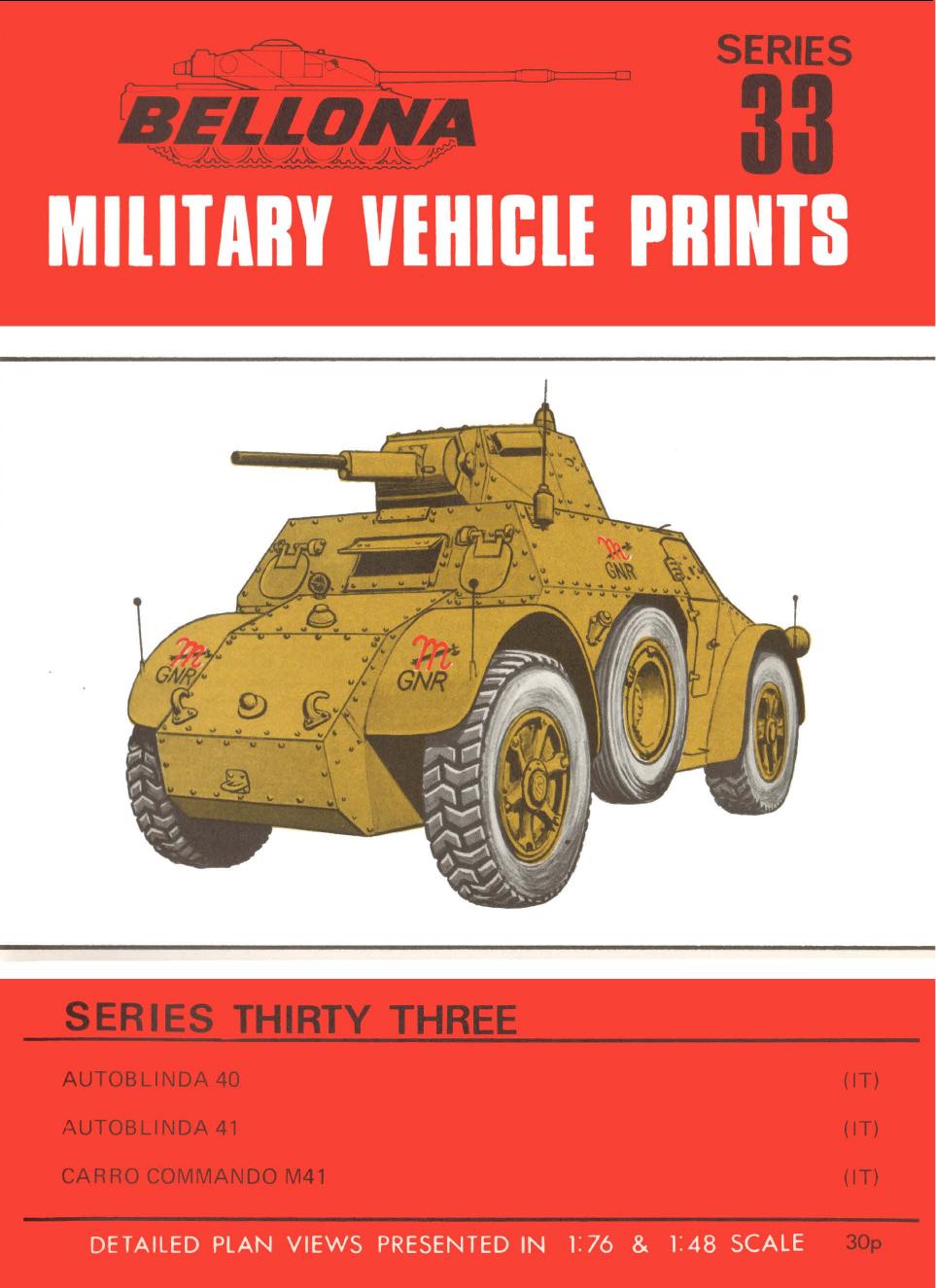 Bellona Military Vehicle Prints by Collective