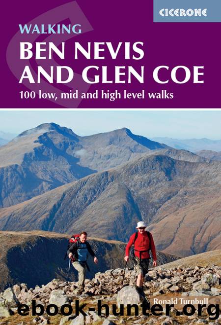 Ben nevis and glen coe: 100 low, mid and high level walks by Ronald Turnbull