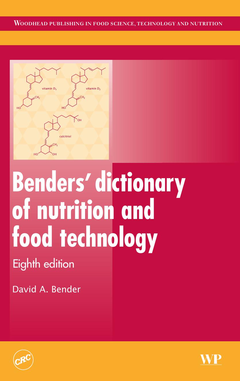 Benders Dictionary of Nutrition and Food Technology 8th Edition.pdf by Unknown
