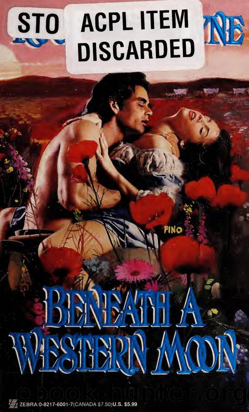 Beneath a western moon by Wayne Rochelle