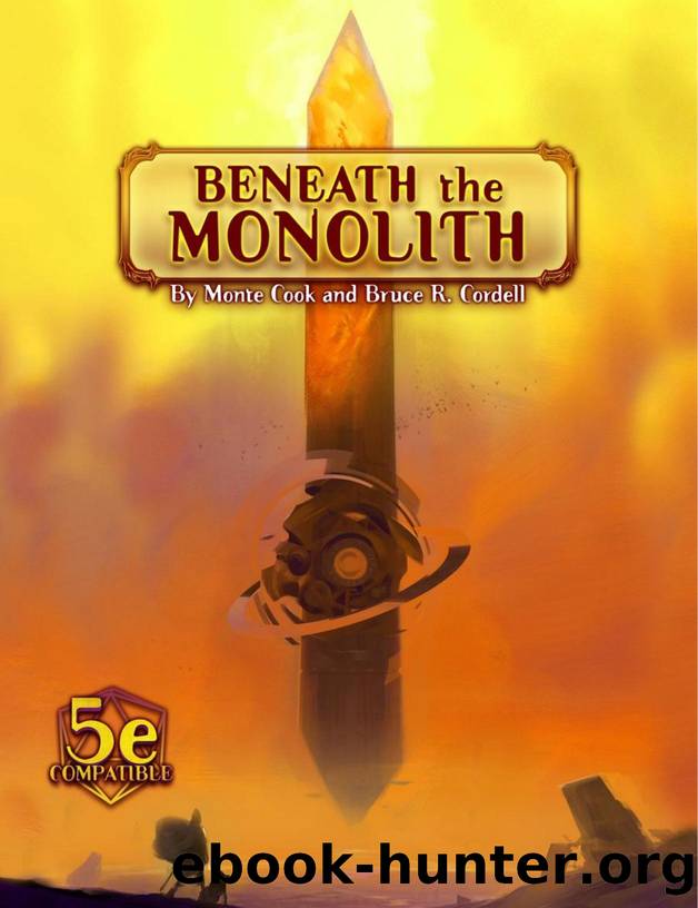 Beneath the Monolith by Unknown