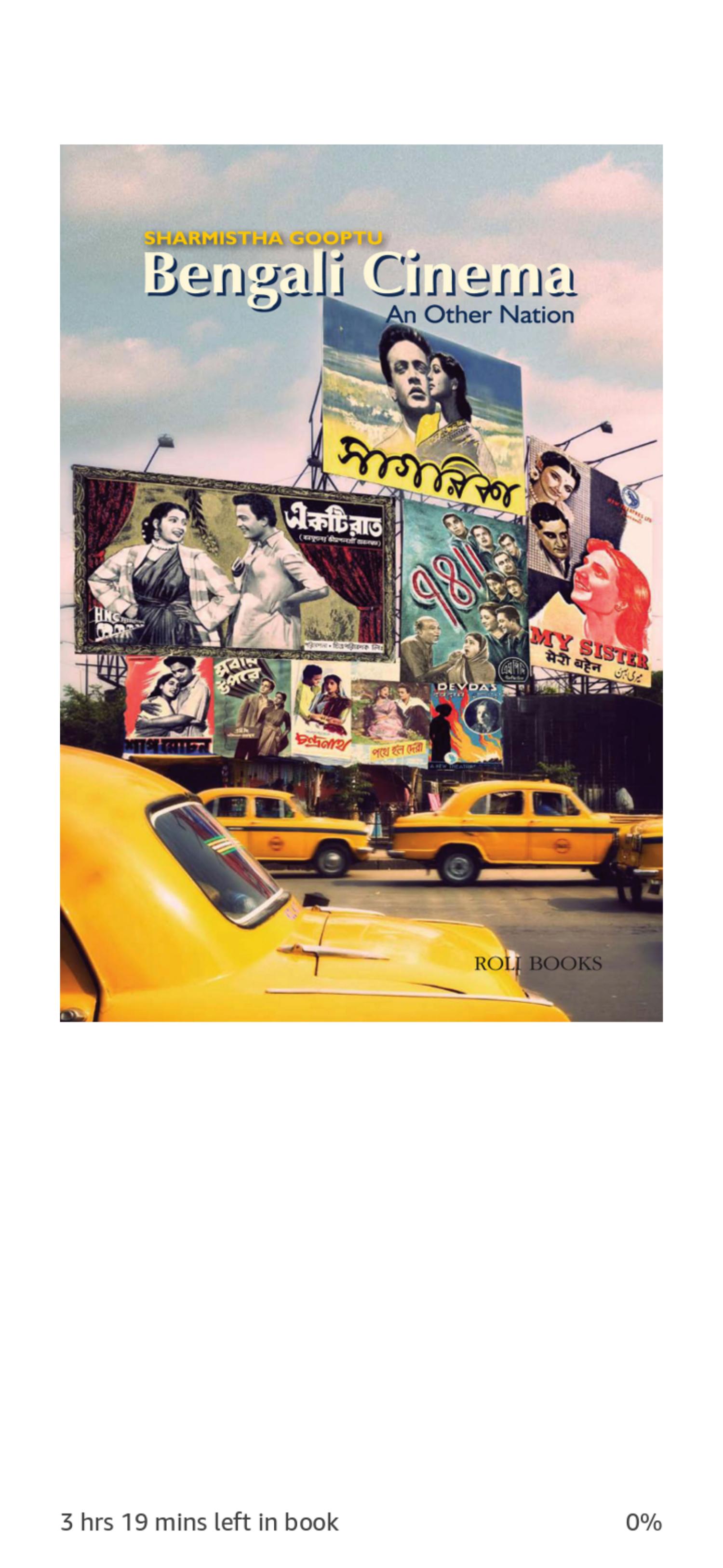 Bengali Cinema - An Other Nation by Sharmistha Gooptu