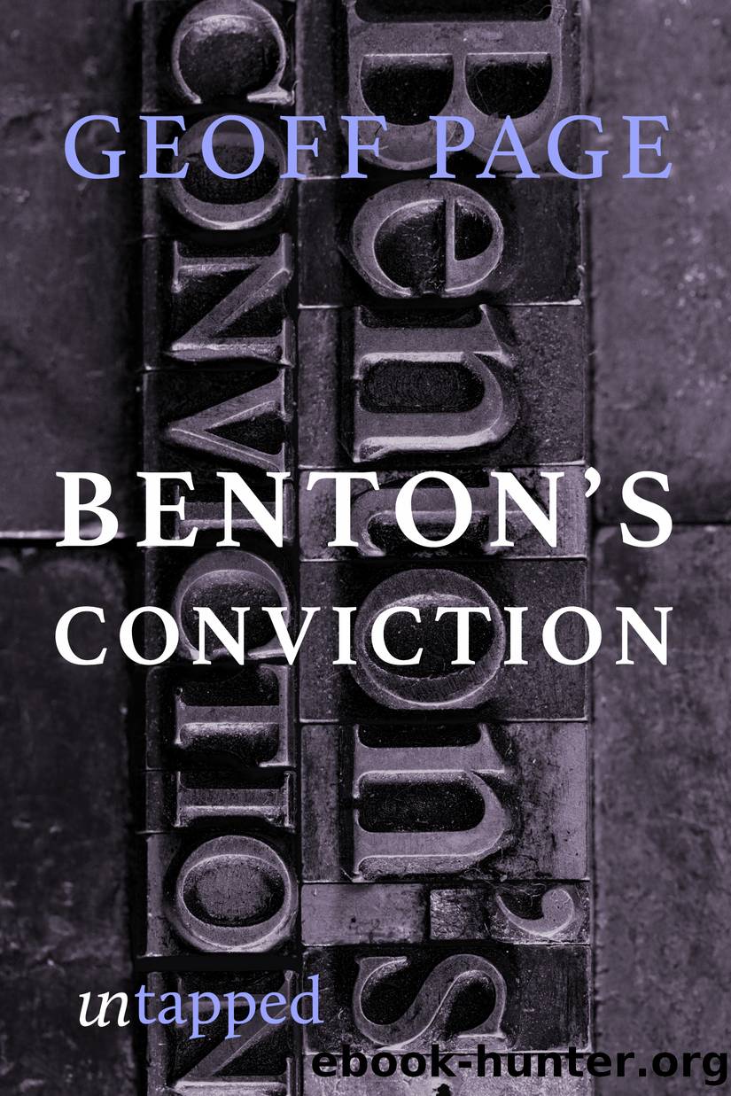 Benton's Conviction by Geoff Page