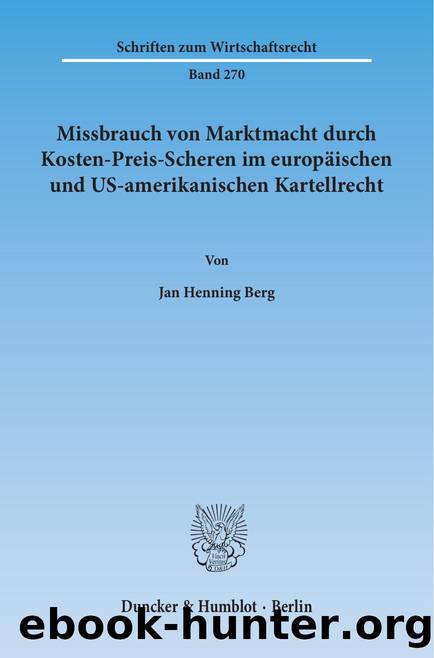 Berg by Schriften zum Wirtschaftsrecht (9783428546985)