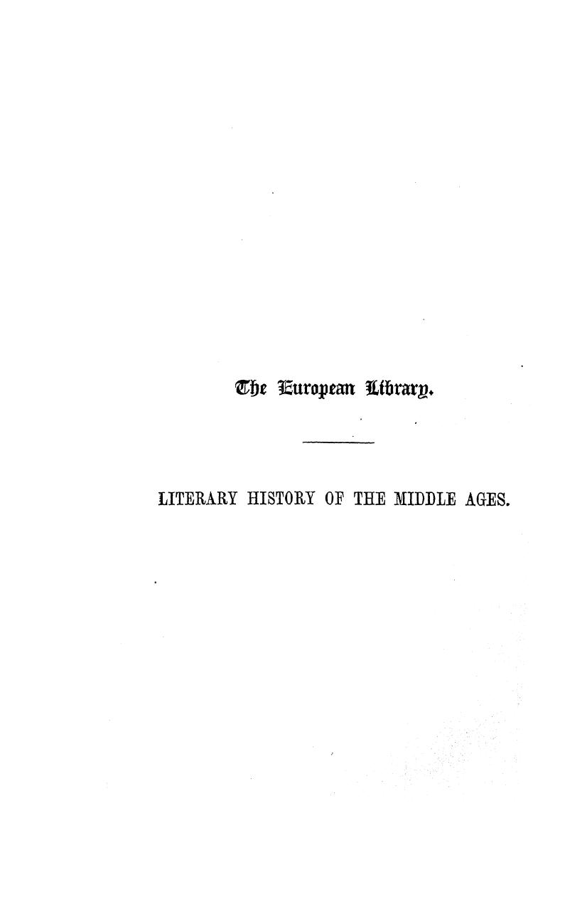 Berington, BY Joseph Berington - The literary history of the middle ages comprehending an account of the state by 1846