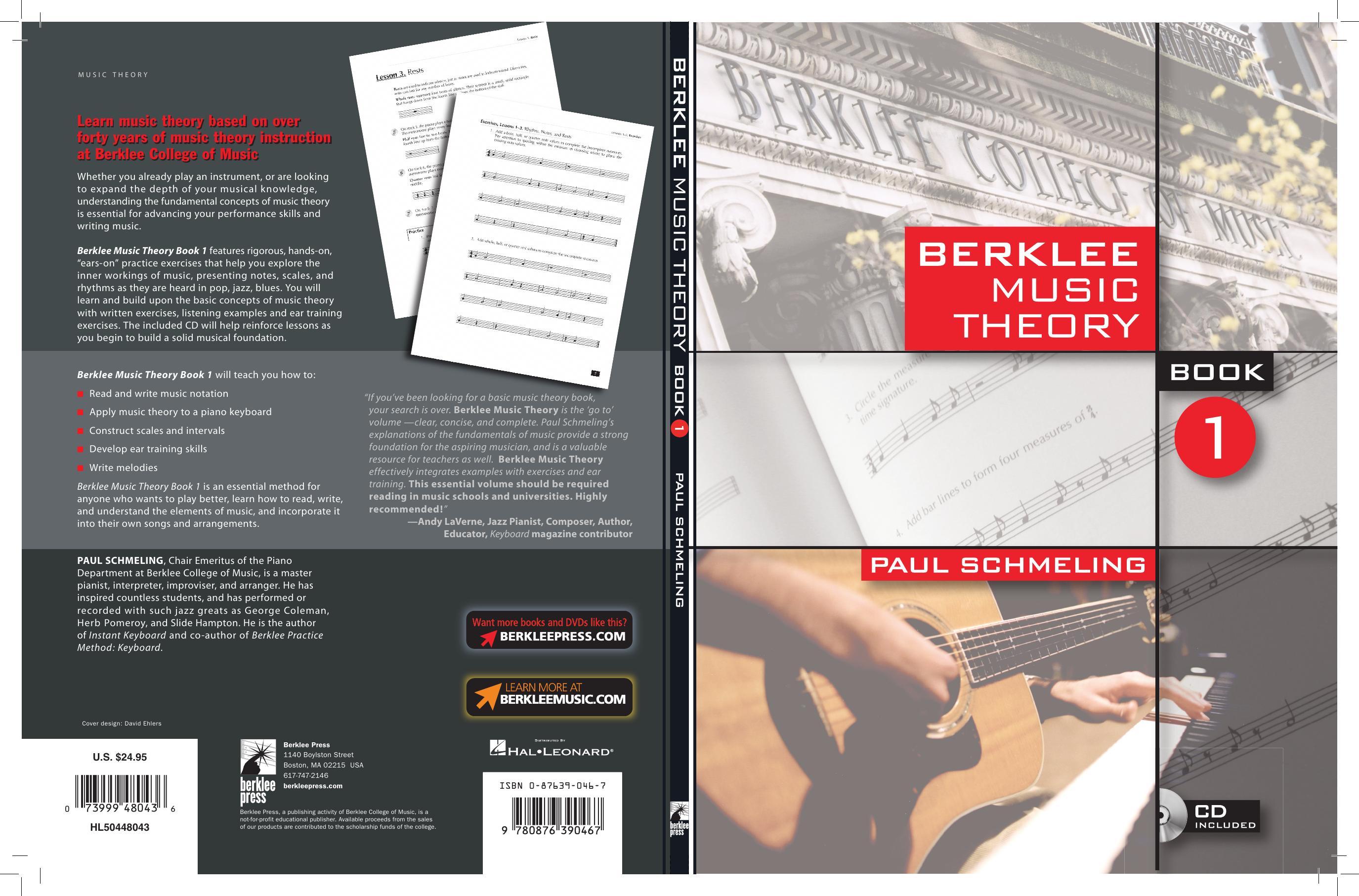 Berklee Music Theory Book 1 by Paul Schmeling