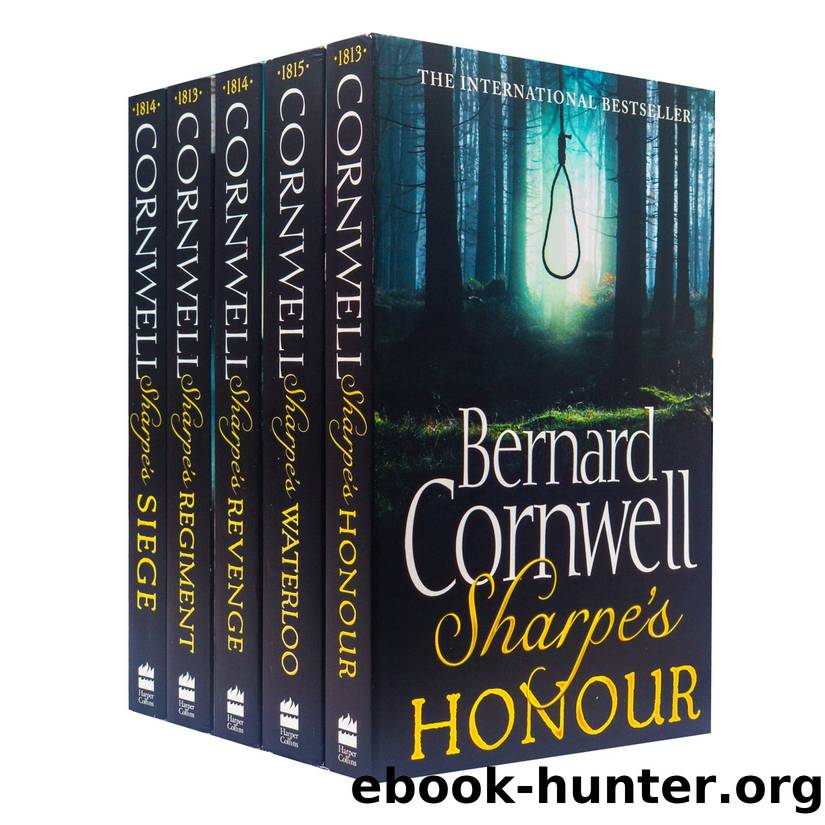 Bernard Cornwell Richard Sharpes Series 16 to 20 - 5 Books Set - Revenge, Regiment, Waterloo, Siege, Honour by Cornwell Bernard