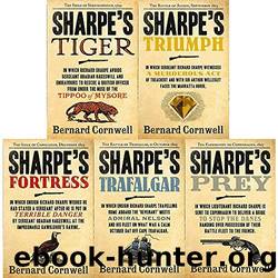 Bernard Cornwell's Richard Sharpe's Series 1 to 5 Books Set by Cornwell Bernard