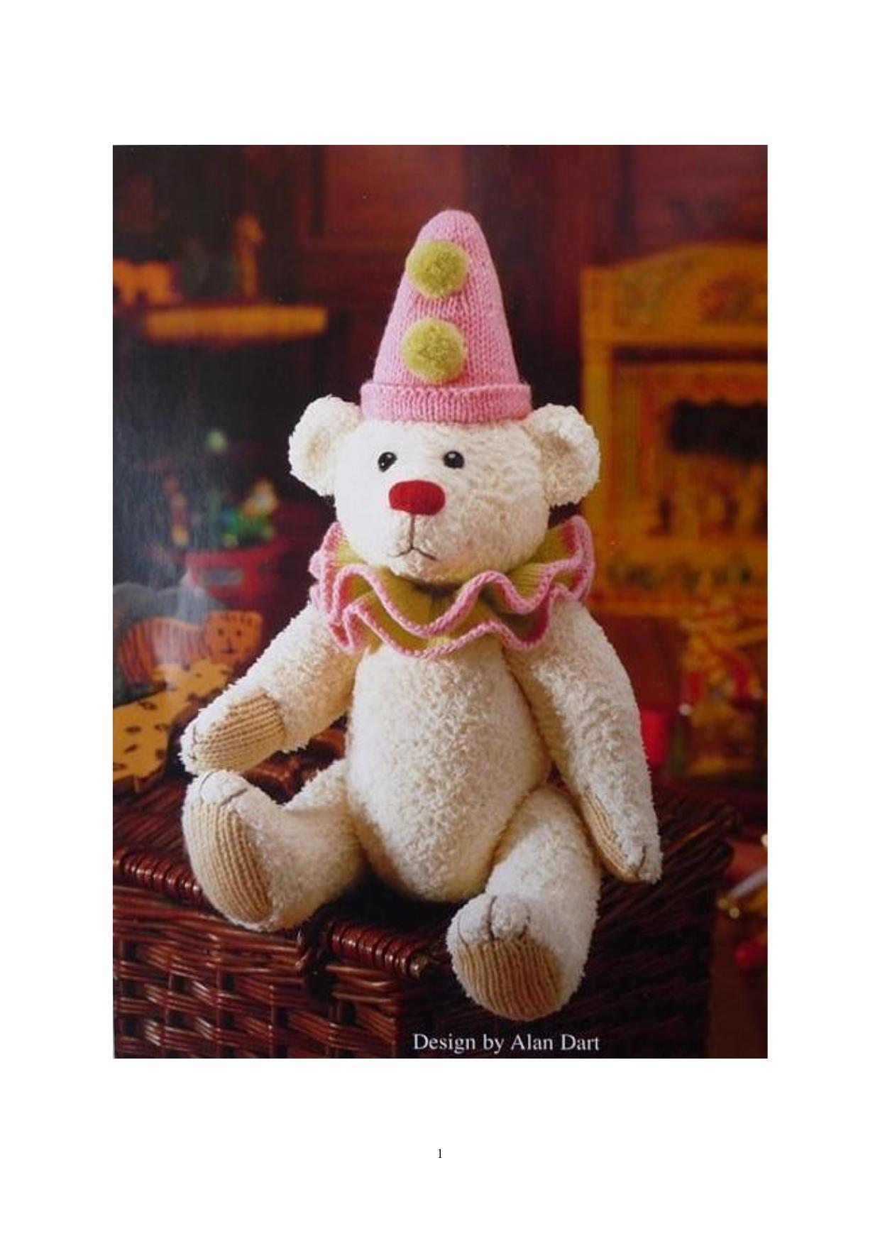 Bertram the Heritage Bear - Big Top Ted by Meg Allcock