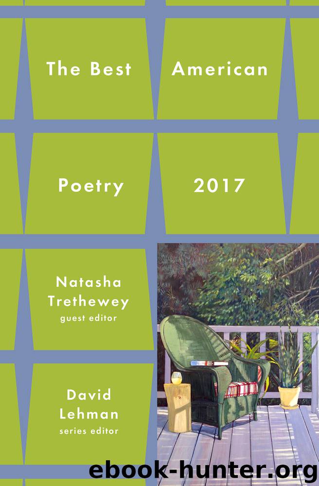 Best American Poetry 2017 by David Lehman