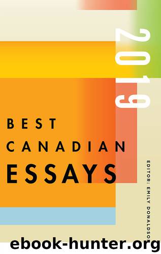Best Canadian Essays 2019 by Biblioasis