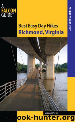 Best Easy Day Hikes Richmond, Virginia by Johnny Molloy & Globe Pequot Press