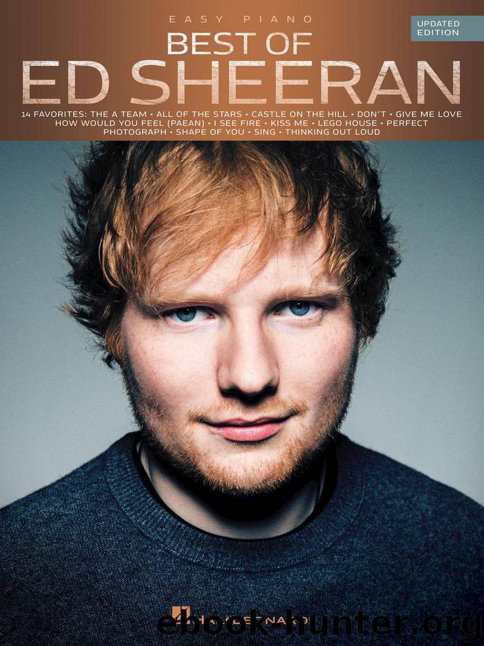 Best of Ed Sheeran for Easy Piano by Ed Sheeran
