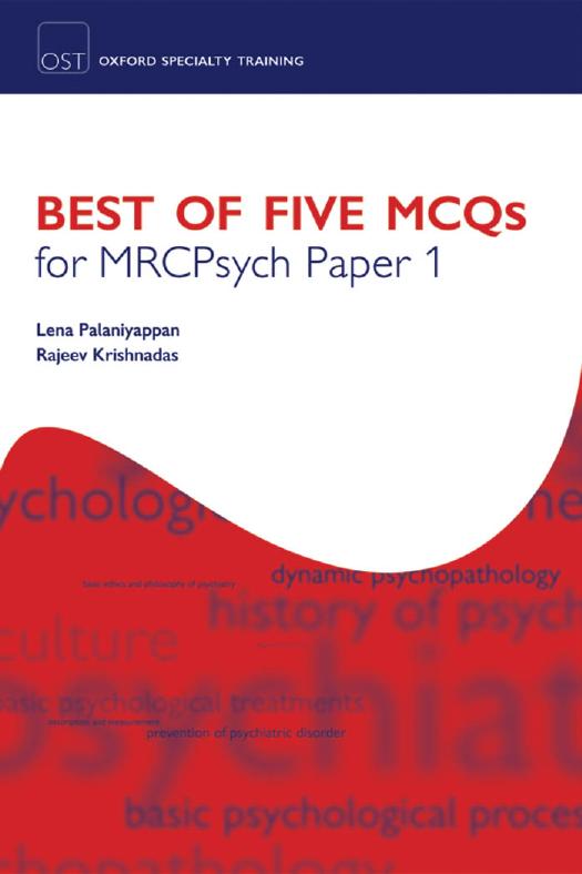 Best of Five MCQs for MRCPsych Paper 1-3 [PDF] [UnitedVRG] by Unknown
