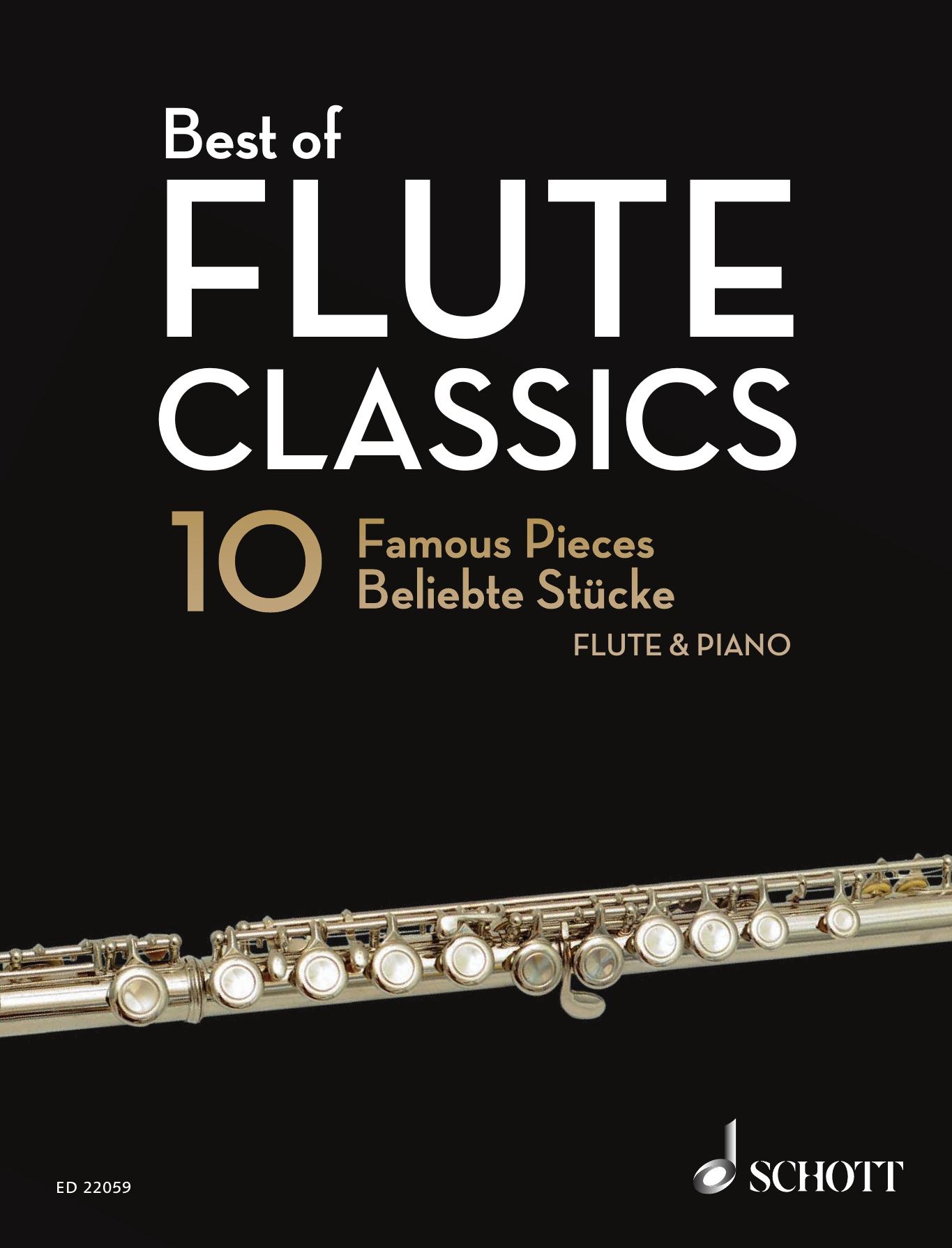 Best of Flute Classics: 10 Famous Pieces for Flute and Piano by Hal Leonard Corp