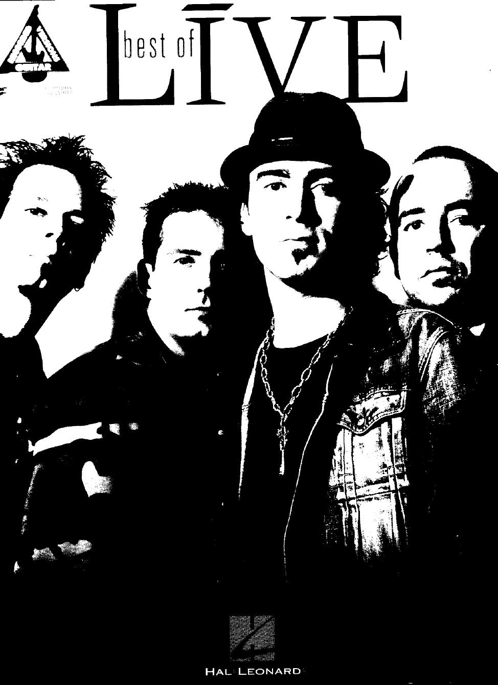 Best of Live (Recorded Versions Guitar) by Live