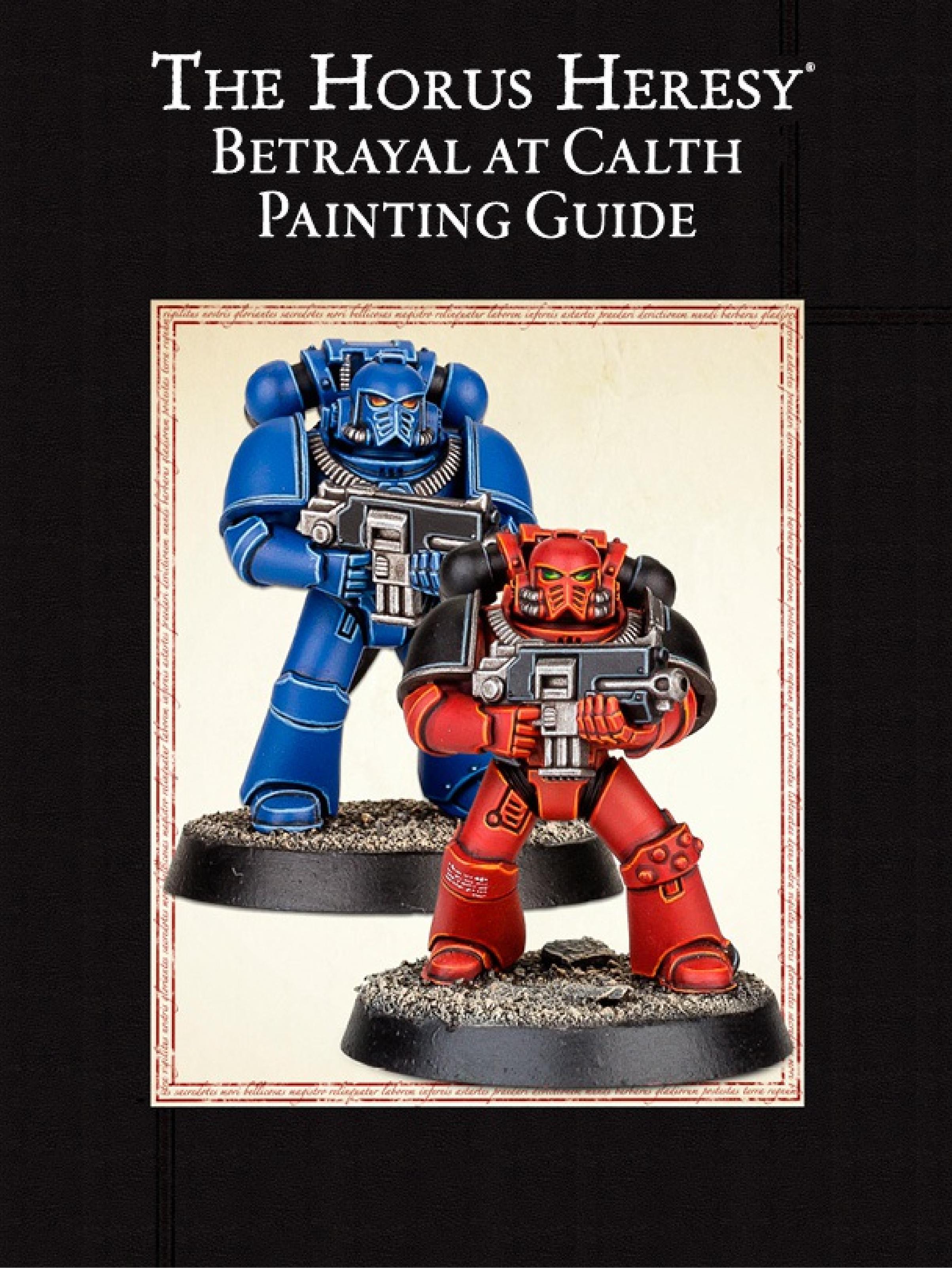 Betrayal at Calth Painting Guide by Games Workshop Ltd