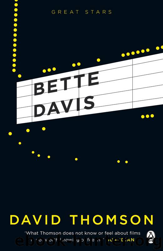 Bette Davis by David Thomson