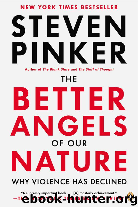 Better Angels of Our Nature : Why Violence Has Declined (9781101544648) by Pinker Steven