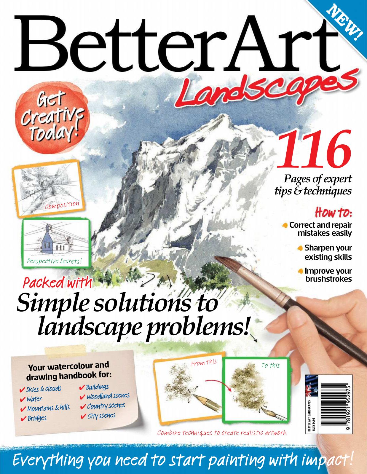 Better Art Magazine Issue Landscapes,2015 by Unknow