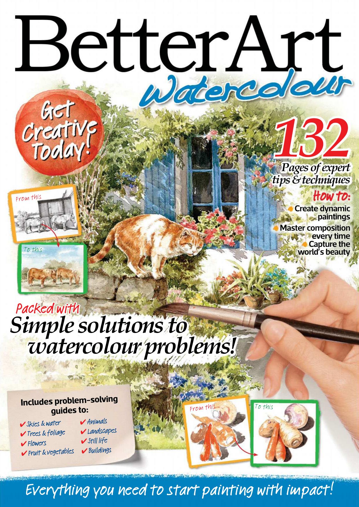Better Art Magazine Issue Watercolour,2015 by Unknow