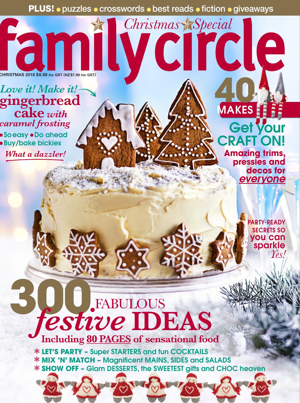 Better Homes and Gardens Australia - Family Circle Xmas 2016 by Unknow