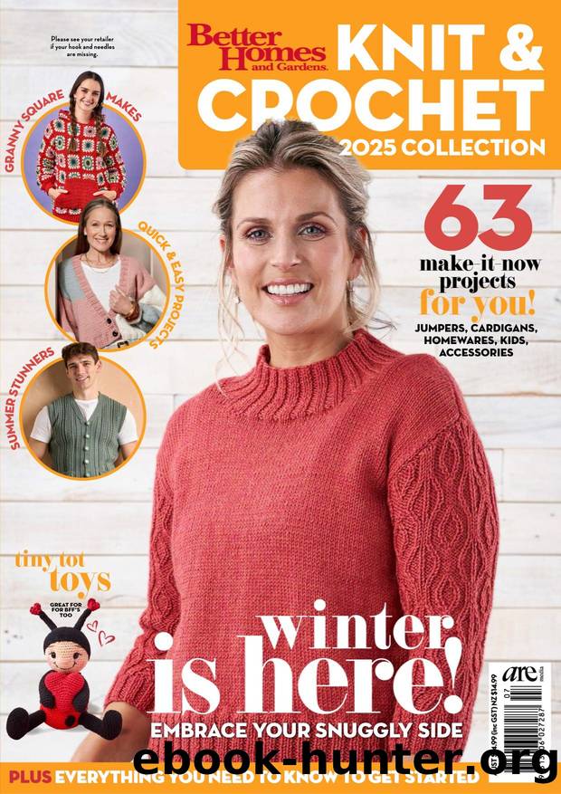 Better Homes and Gardens Australia 2025-Knit&Crochet Collection by Unknown
