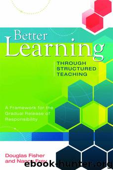 Better Learning Through Structured Teaching: A Framework for the Gradual Release of Responsibility by Douglas Fisher & Nancy Frey