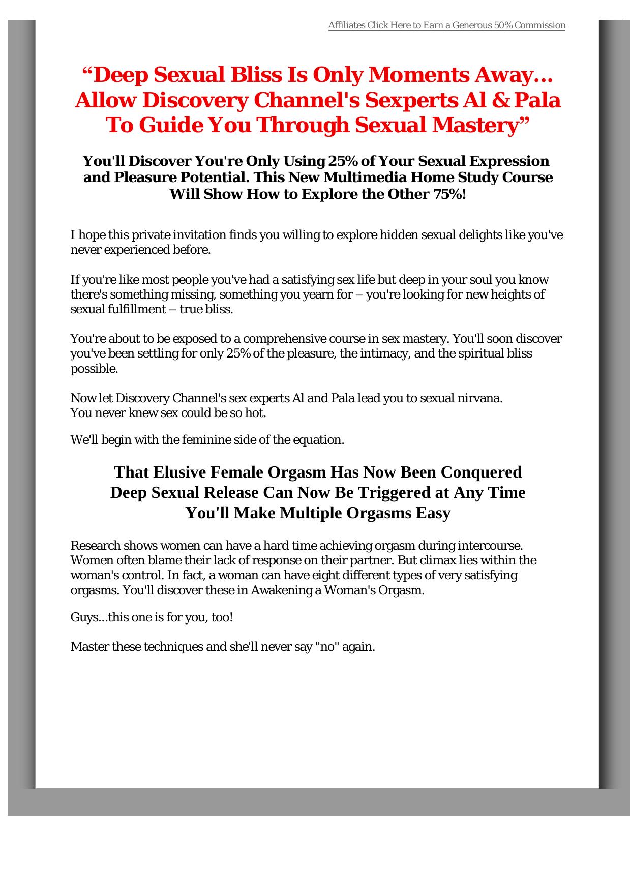 Better Sex Audiobook And EBook(R) Guides. by Best of Kuszter's Collection