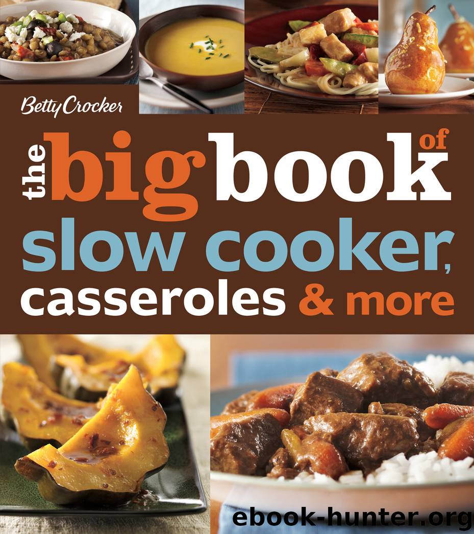 Betty Crocker the Big Book of Slow Cooker, Casseroles & More by Betty Crocker