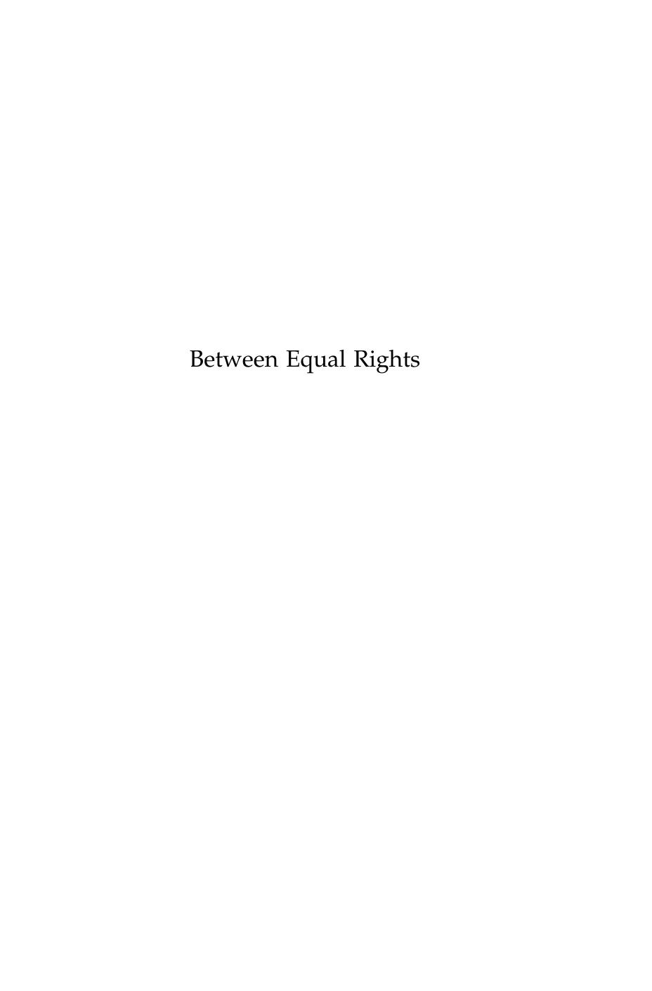 Between Equal Rights: A Marxist Theory Of International Law by China Mieville