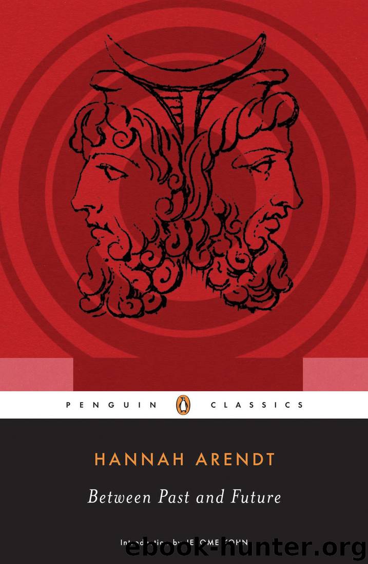 Between Past and Future (Penguin Classics) by Hannah Arendt