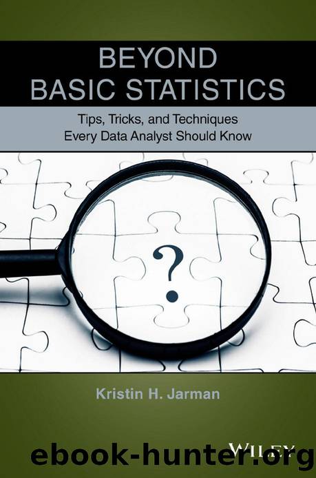 Beyond Basic Statistics by Kristin H. Jarman