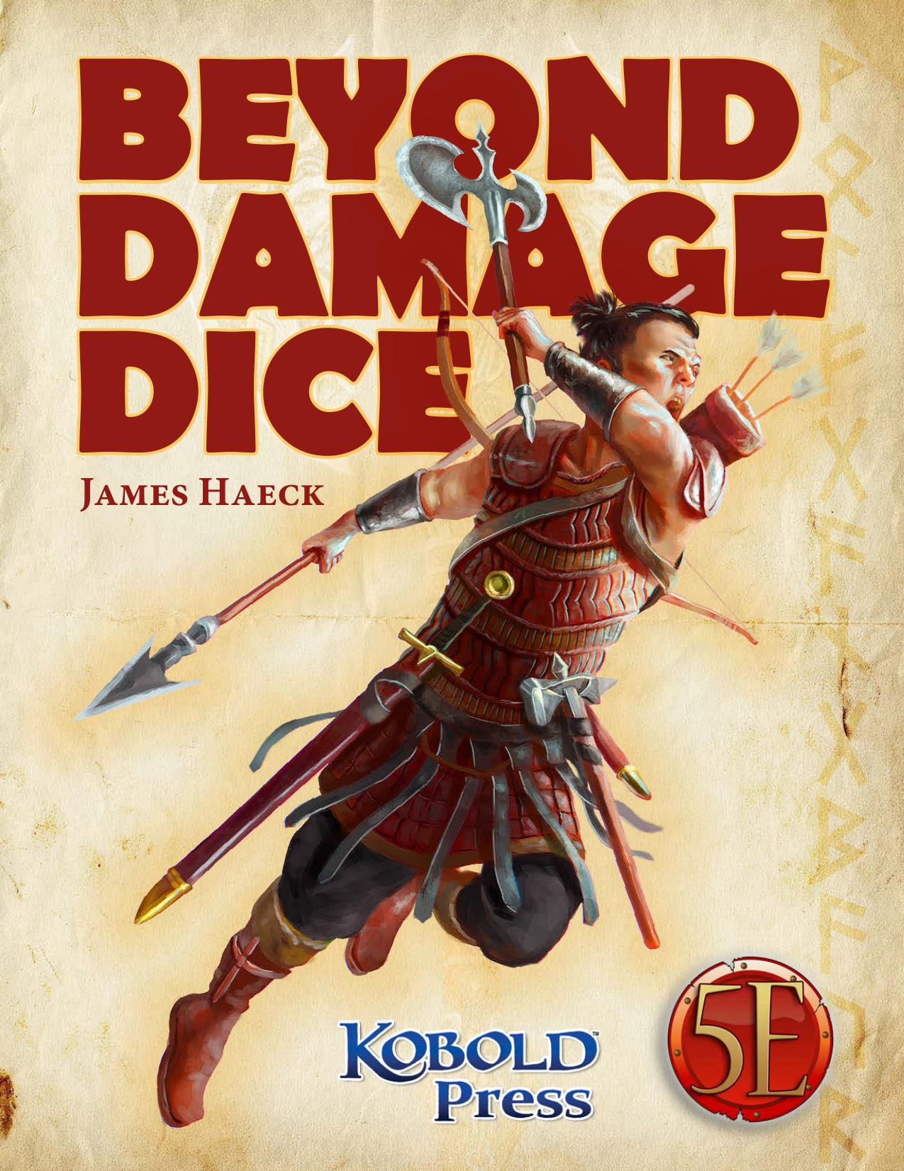 Beyond Damage Dice by Unknown